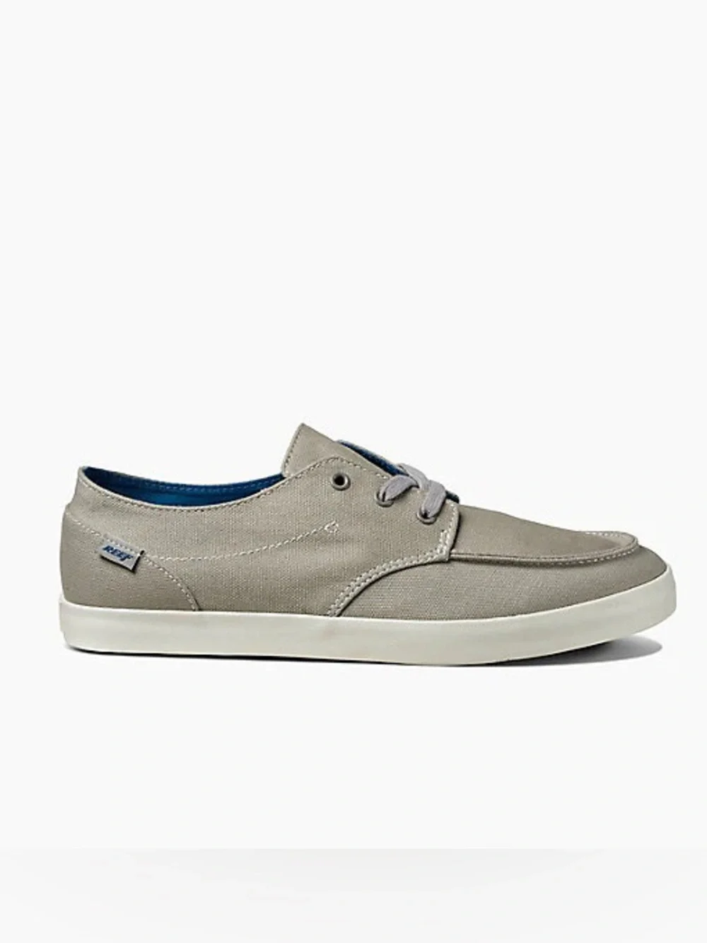 Reef deck hand boat Casual Canvas cushion pad Lace-Up Shoes sneaker Gray 8